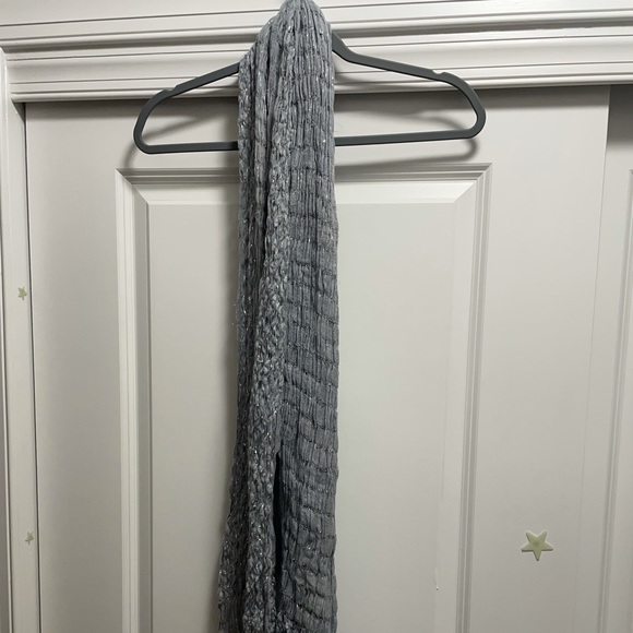 Long Silver/Grey Scarf - Picture 1 of 3